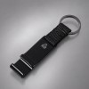 Брелок с подставкой для телефона из переработанного алюминия "Лао", черный