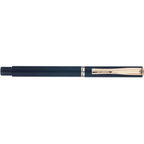 Набор Pierre Cardin коллекция «ПАРА (PEN&PEN)»: ручка шариковая + роллер. Корпус - латунь. Отделка -стальное покрытие. Детали дизайна - позолота. Цвет - черный