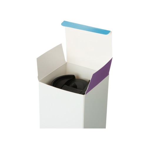 Термокружка "Double wall mug C1", soft touch, 350 мл, темно-синий (Р)