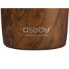 Термокружка CAFe COMPACT, 380 мл, wood