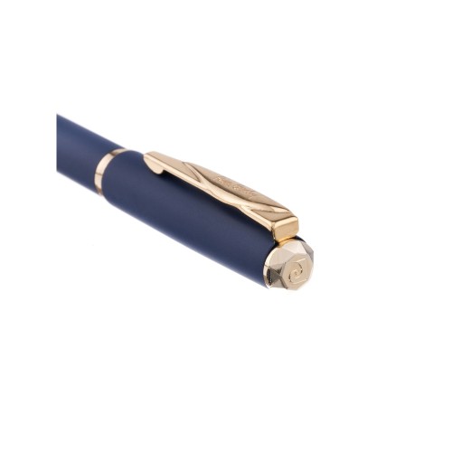 Ручка шариковая Pierre Cardin коллекция «ГАММА КЛАССИКА | GAMME CLASSIC». Корпус - латунь. Цвет - синий. Упаковка Е