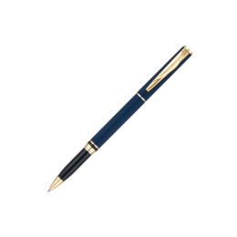 Ручка 2 в 1 шариковая и перьевая Pierre Cardin коллекция «2 в 1 | COMBI PEN». Корпус - латунь. Материал клипа - сталь. Цвет - синий. Упаковка Е