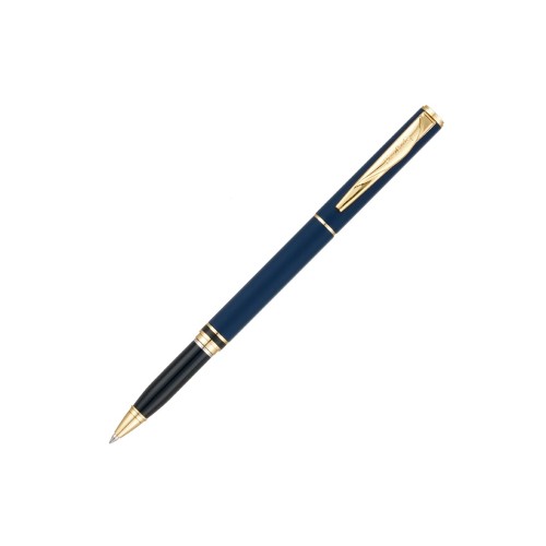 Ручка 2 в 1 шариковая и перьевая Pierre Cardin коллекция «2 в 1 | COMBI PEN». Корпус - латунь. Материал клипа - сталь. Цвет - синий. Упаковка Е