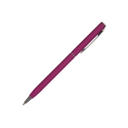 Ручка шариковая автоматическая BrunoVisconti® "PALERMO" цвет корпуса бордовый, soft-touch, 0.7 мм