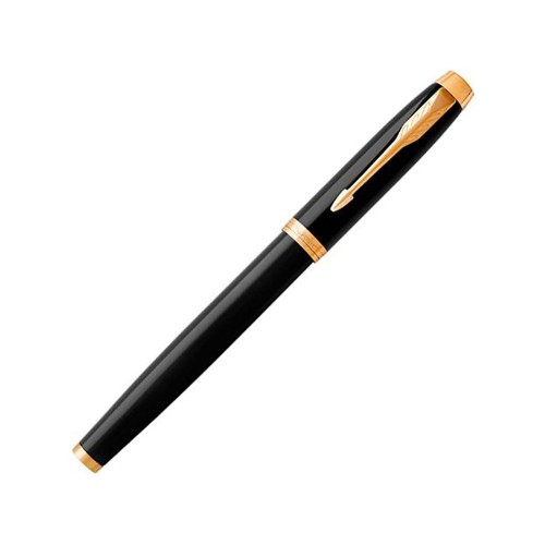 Ручка роллер «Parker IM Core Black GT», черный/золотистый