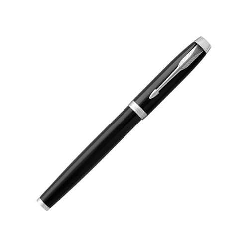 Ручка роллер «Parker IM Core Black CT», черный/серебристый
