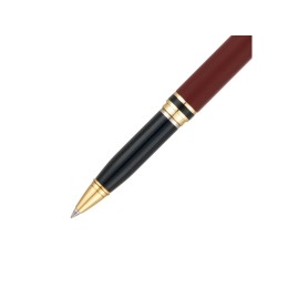 Ручка 2 в 1 шариковая и перьевая Pierre Cardin коллекция «2 в 1 | COMBI PEN». Корпус - латунь. Материал клипа - сталь. Цвет - терракотовый. Упаковка Е
