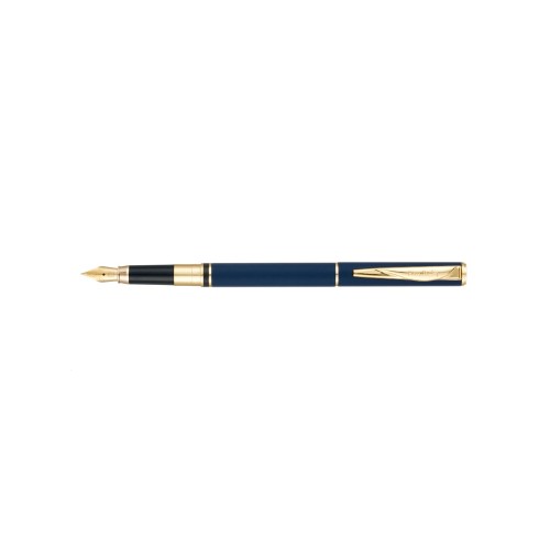 Ручка 2 в 1 шариковая и перьевая Pierre Cardin коллекция «2 в 1 | COMBI PEN». Корпус - латунь. Материал клипа - сталь. Цвет - синий. Упаковка Е
