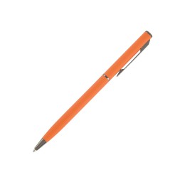 Ручка шариковая автоматическая BrunoVisconti® "PALERMO" цвет корпуса оранжевый, soft-touch, 0.7 мм