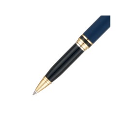 Ручка 2 в 1 шариковая и перьевая Pierre Cardin коллекция «2 в 1 | COMBI PEN». Корпус - латунь. Материал клипа - сталь. Цвет - синий. Упаковка Е