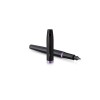 Перьевая ручка Parker IM Vibrant Rings Flame Amethyst Purple, стержень:F, цвет чернил: blue, в подарочной упаковке.