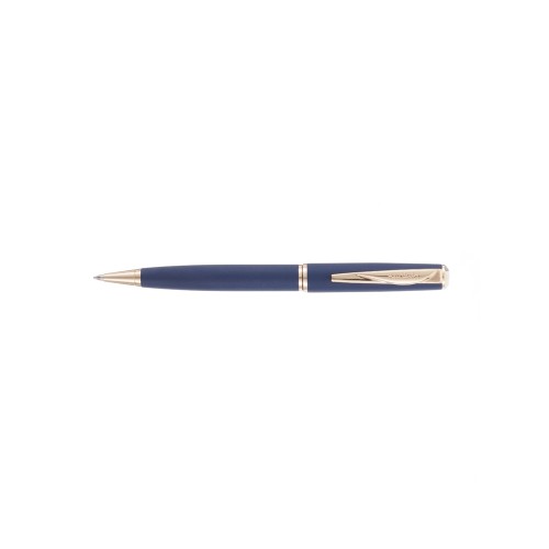 Ручка шариковая Pierre Cardin коллекция «ГАММА КЛАССИКА | GAMME CLASSIC». Корпус - латунь. Цвет - синий. Упаковка Е