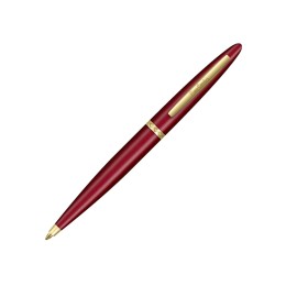Ручка шариковая Pierre Cardin коллекция «КАПРИ (CAPRE)». Корпус - латунь и лак. Отделка и детали дизайна - сталь, позолота. Цвет - красный. Упаковка Е-2.