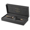Ручка шариковая «Parker Sonnet Core Black Lacquer GT», черный/золотистый