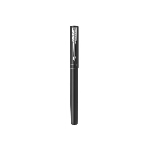 Ручка-роллер Parker Vector XL Black CT, стержень: F, цвет чернил:black, в подарочной упаковке