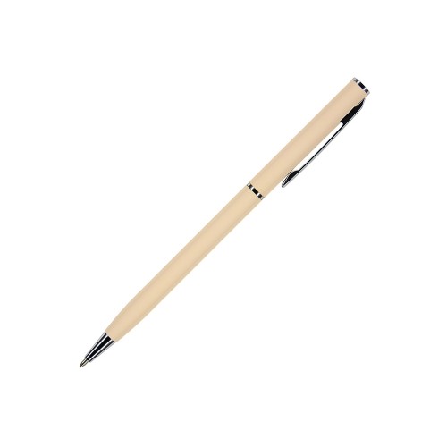 Ручка шариковая автоматическая BrunoVisconti® "PALERMO" цвет корпуса пудровый, soft-touch, 0.7 мм