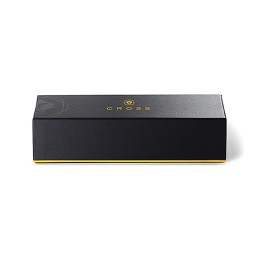 Ручка шариковая CROSS коллекция «АТХ | ATX» Brushed Chrome, латунь, покрытие-хром, гравировка, детали дизайна-полированное покрытие черного цвета