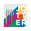 Шариковая ручка Parker Jotter ORIGINALS WHITE CT, стержень: Mblue ЭКО-УПАКОВКА