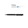 Ручка "Firenze" шариковая автоматическая софт-тач, черная