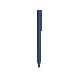 Шариковая металлическая ручка "Minimalist" софт-тач, темно-синяя