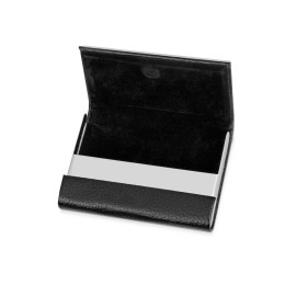 Визитница Pierre Cardin. Корпус - иск.кожа. Размер 9,5 х 6,6 х 1,4 см. Цвет - черный