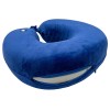 Подушка для путешествий с эффектом памяти Мемо "Drowsy" Royal Blue