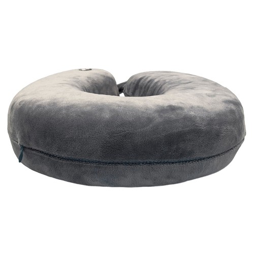 Подушка для путешествий с эффектом памяти Мемо "Drowsy" Grey