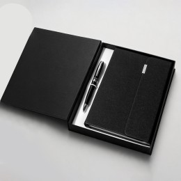 Подарочный набор Tactical Dark: блокнот А5, ручка шариковая