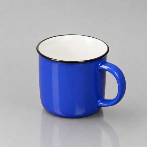 Кружка с каймой "Countryside M", синий 410ml