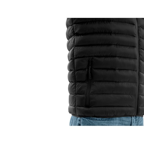 Стеганый жилет "Uniqloud", черный