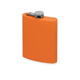 Фляжка 240 мл Remarque soft touch, 304 сталь, оранжевый