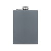 Фляжка 240 мл Remarque soft touch, 304 сталь, серый