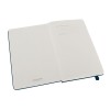 Записная книжка Moleskine Classic (в клетку) в твердой обложке, Large (13х21см), голубой сапфир