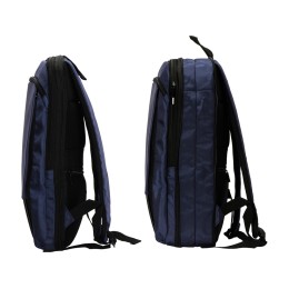 Расширяющийся рюкзак Slimbag для ноутбука 15,6", синий