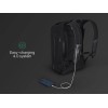 Антикражный рюкзак-трансформер Clickpack Travlo для ноутбука 16", черный