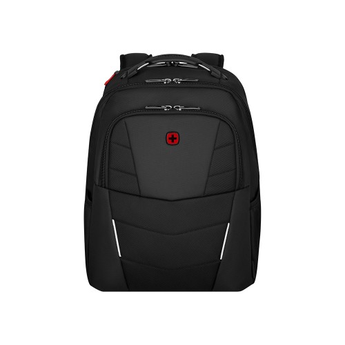 Рюкзак WENGER ALTAIR 15.6", черный, переработанный ПЭТ/Полиэстер, 32х21х44 см, 22 л.