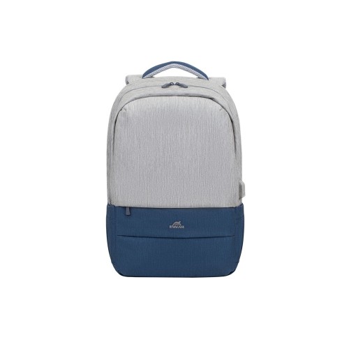 RIVACASE 7567 grey/dark blue рюкзак для ноутбука 17.3" / 6
