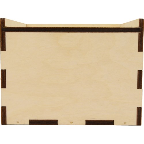 Деревянная подарочная коробка-пенал, размер М