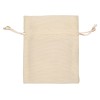 Мешочек подарочный, искусственный лен, малый, белый