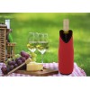 Noun Держатель-руква для бутылки с вином из переработанного неопрена, красный