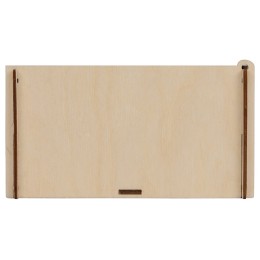 Деревянная коробка для гирлянды с наполнителем-стружкой "Ларь"