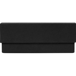 Подарочная коробка с эфалином Obsidian M 167 х 157 х 63, черный