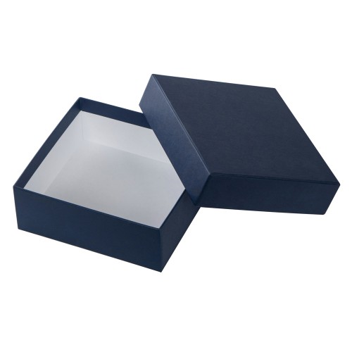 Подарочная коробка с эфалином Obsidian M 167 х 156 х 64, синий