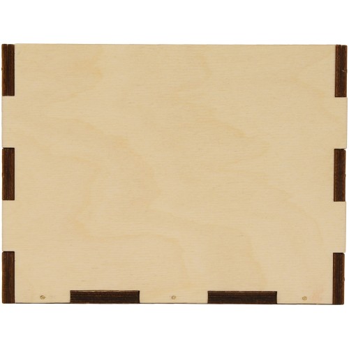 Деревянная подарочная коробка-пенал, размер М