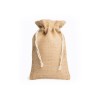 Мешочек PARMA из натурального джута, бежевый