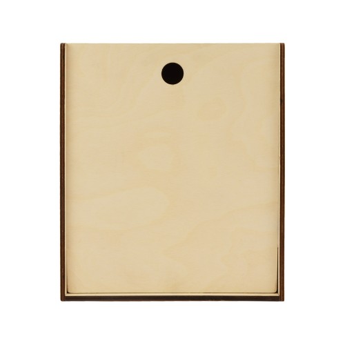 Деревянная подарочная коробка-пенал, размер L