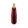 Noun Держатель-руква для бутылки с вином из переработанного неопрена, красный