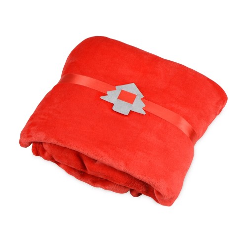 Новогодняя бирка для пледов "Елочка", серебристый