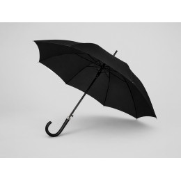 Зонт-трость полуавтомат "Алтуна", черный