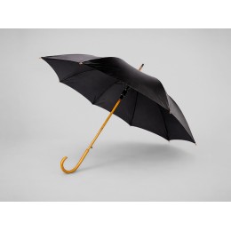 Зонт-трость "Радуга", черный